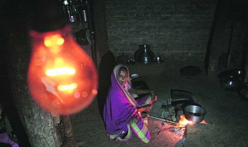 印度的村莊電力