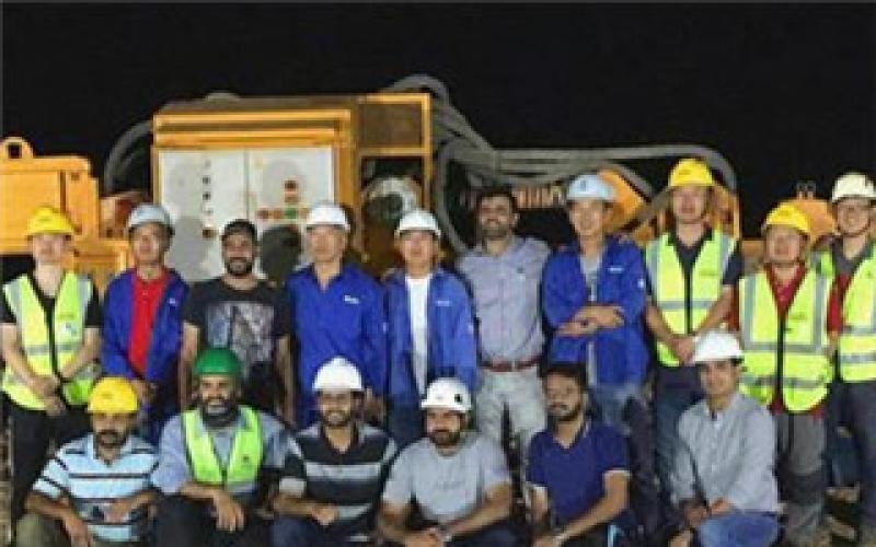 巴基斯坦風(fēng)電標(biāo)桿項目完成風(fēng)機吊裝