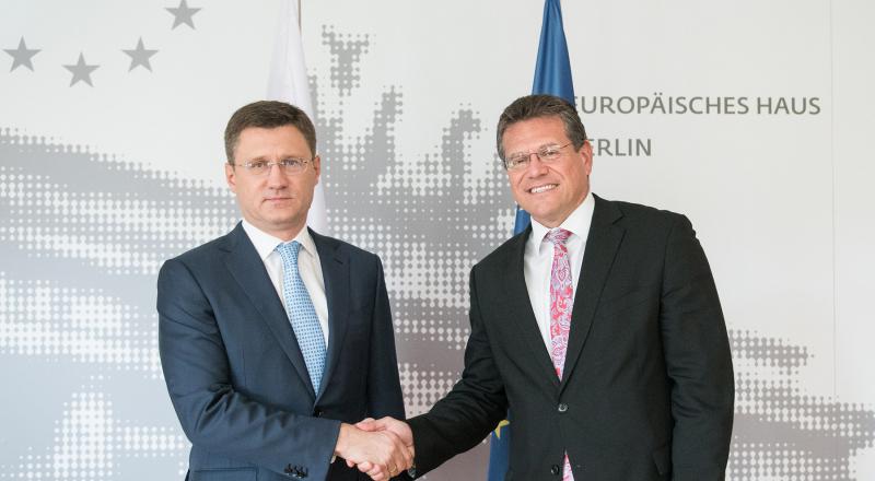 歐盟，俄羅斯，烏克蘭建立三邊天然氣談判