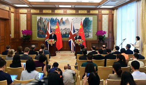 王毅談中英共建“一帶一路”：開放包容、規則導向