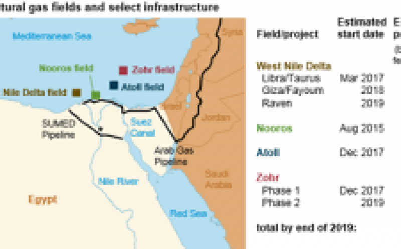 環境影響評價：埃及天然氣產量可能增加
