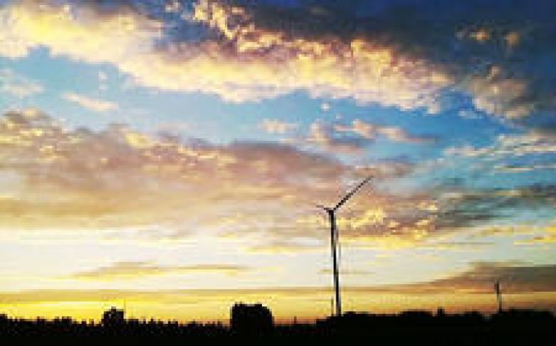 臨西運河200兆瓦風電場一期100兆瓦全容量并網發電