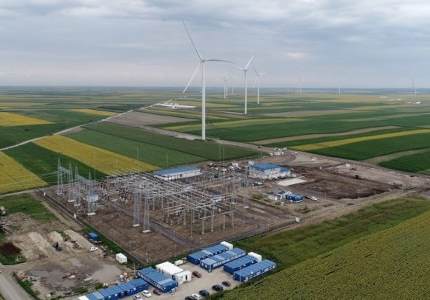 2019年初開始生產(chǎn)塞爾維亞最大的風電場