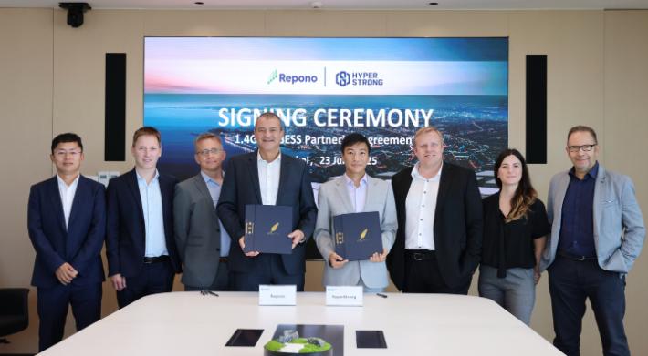海博思創攜手瑞典 Repono 共拓歐洲電網級儲能新藍圖