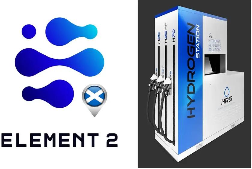 HRS與Element 2合作在格拉斯哥建設(shè)移動加氫站
