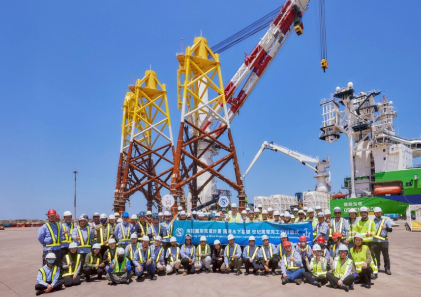 世紀風(fēng)電完成臺灣海龍海上風(fēng)電項目基礎(chǔ)交付 助力風(fēng)電國產(chǎn)化