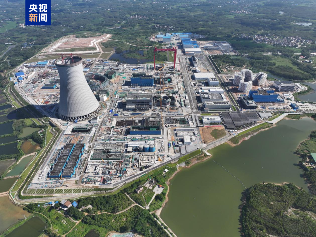 國(guó)內(nèi)核電首座超大型海水冷卻塔在廣東廉江到頂