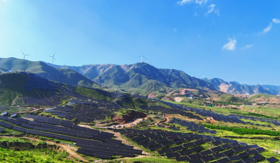 中國(guó)國(guó)華投資山陰縣100MW光伏儲(chǔ)氫項(xiàng)目并網(wǎng)發(fā)電